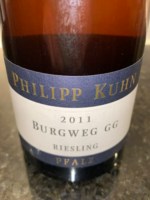 Philipp Kuhn Burgweg Riesling GG