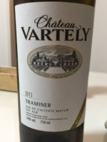 Château Vartely Colectia Rezervata Traminer