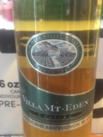 Villa Mt. Eden Coastal Mendocino Sauvignon Blanc