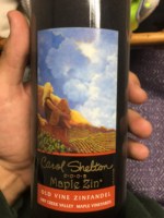 Carol Shelton Maple Zin Vineyard Old Vine Zinfandel