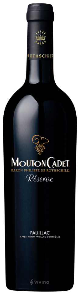 Réserve Mouton Cadet Pauillac 2018 5本 Mouton Cadet Réserve Pauillac | Vivino English
