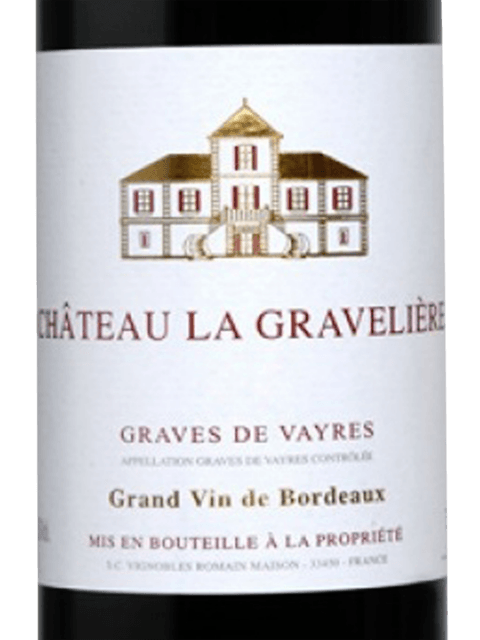Château la Gravelière Graves de Vayres Rouge | Vivino English