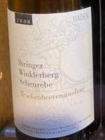 Dr. Heger Ihringer Winklerberg  Scheurebe Trockenbeerenauslese