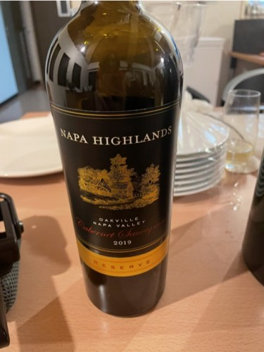 Napa Highlands Reserve Cabernet Sauvignon | Vivino English