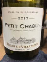 Henri de Villamont Petit Chablis