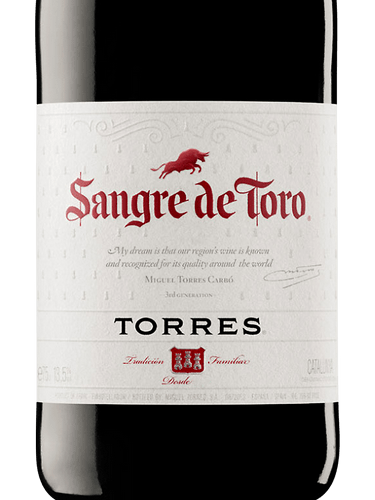 Familia Torres Sangre de Toro Vivino Canada