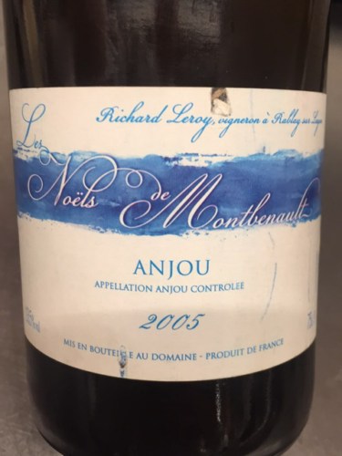 Domaine Richard Leroy Les Noëls de Montbenault Anjou | Vivino English