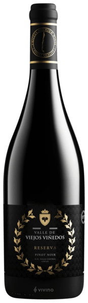 Vinho Valle de Viejos Viñedos Tinto Seco Chile Reserva Pinot Noir 2023 750ml