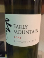 Early Mountain Elevation Red