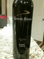 Goose Ridge Vineyards Reserve Malbec