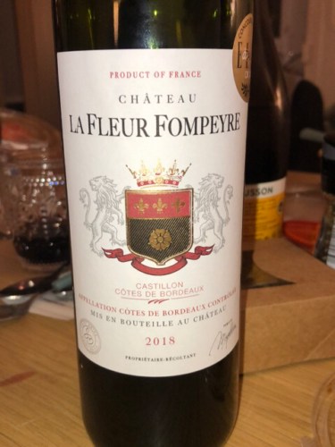 Château La Fleur Fompeyre Côtes de Castillon | Vivino Português