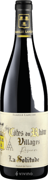 Domaine de la Solitude - Famille Lancon Côtes-du-Rhône Villages Réserve