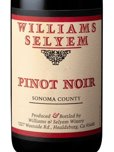 Sonoma County Pinot Noir