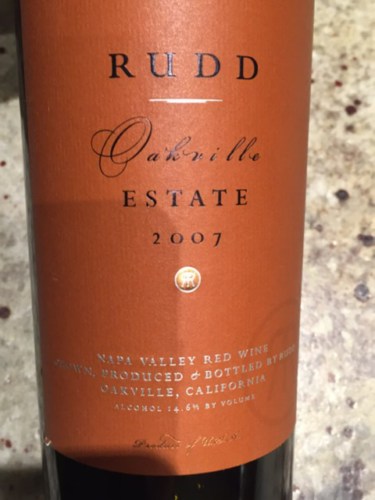 rudd oakville estate red 2014 wine info rudd oakville estate red 2014 wine info