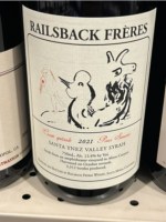 Railsback Frères Winery Cuvée Spéciale Pour Simone Syrah