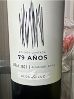 Clos de Luz 79 Años Edición Limitada Syrah