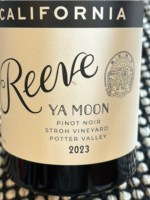 Reeve Ya Moon Stroh Vineyard Pinot Noir