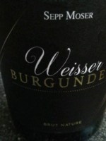 Sepp Moser Weisser Burgunder Brut Nature