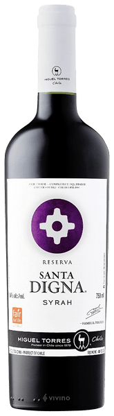 Miguel Torres Chile Santa Digna Reserva Syrah