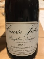 Domaine Marcel Lapierre Beaujolais Nouveau Cuvée Jules