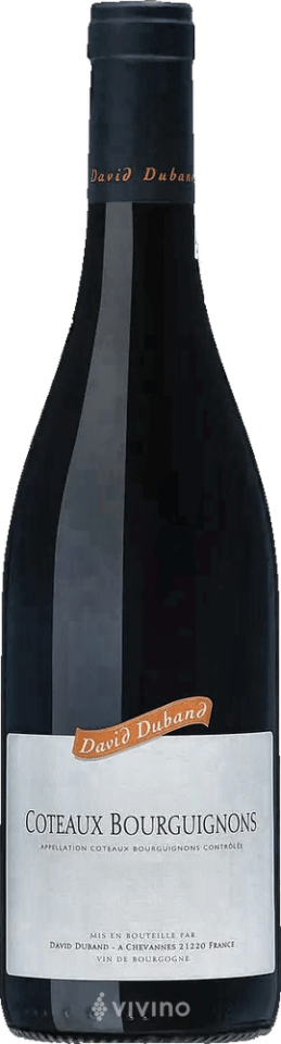 David Duband Coteaux Bourguignons | Vivino English