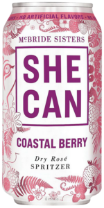 McBride Sisters SHE CAN Coastal Berry Spritzer N.V.