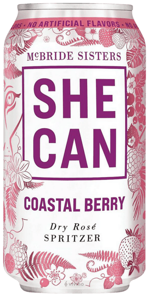 McBride Sisters SHE CAN Coastal Berry Spritzer
