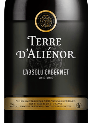 Terre d’Aliénor L’Absolu Cabernet | Vivino English
