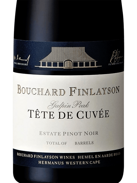 ブシャール フィンレーソン テート ド キュヴェ ピノ ノワール Bouchard Finlayson Tete De Cuvee Galpin Peak Pinot Noir