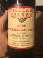 Williams Selyem Haystack Peak Vineyard Cabernet Sauvignon