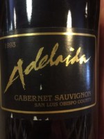 Adelaida San Luis Obispo County Cabernet Sauvignon