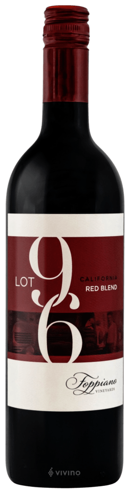 Winning CPH-100-B Lサイズ レッドファールカップ Foppiano Vineyards Lot 96 Red Blend | Vivino English