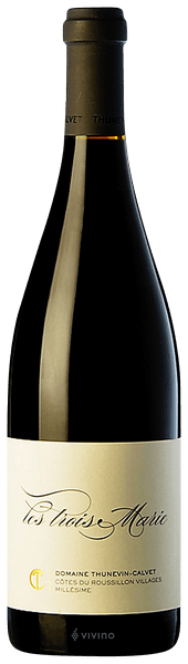 Thunevin-Calvet Les Trois Marie Côtes du Roussillon Villages