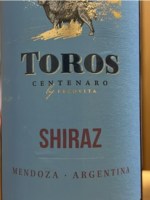 Fecovita Toros Centenaro Shiraz