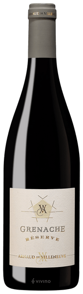 Arnaud de Villeneuve Réserve Grenache Noir