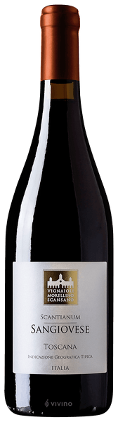Vinho Cantina Vignaioli Scansano Tinto Seco Itália Morellino Di Scansano Sangiovese 2022 750ml