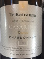 Te Kairanga Casarina Reserve Chardonnay