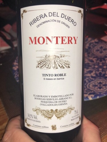 Servilio Montery Tinto Roble Vivino US