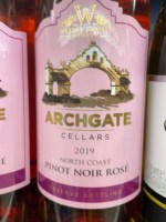 Weibel Family Archgate Cellars Reserve Bottling Pinot Noir Rosé