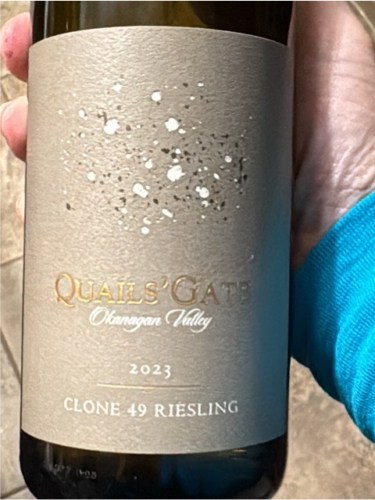Quails' Gate Clone 49 Riesling | Vivino Canada