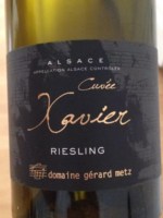 Domaine Gérard Metz Cuvée Xavier Riesling