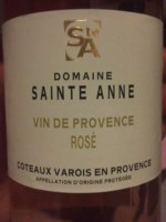 Vins Bréban Domaine Sainte Anne Coteaux Varois En Provence Rosè