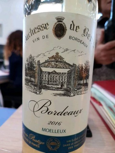 Duchesse de Berry Bordeaux Blanc Moelleux Vivino Italia