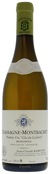 Jean-Claude Ramonet Chassagne-Montrachet Premier Cru 'Clos du Cailleret' Monopole