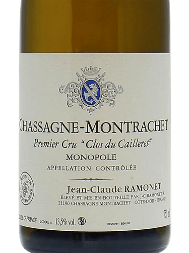 Chassagne-Montrachet Premier Cru 'Clos du Cailleret' Monopole