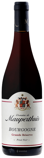 Domaine De Mauperthuis Grande Reserve Bourgogne Pinot Noir Vivino