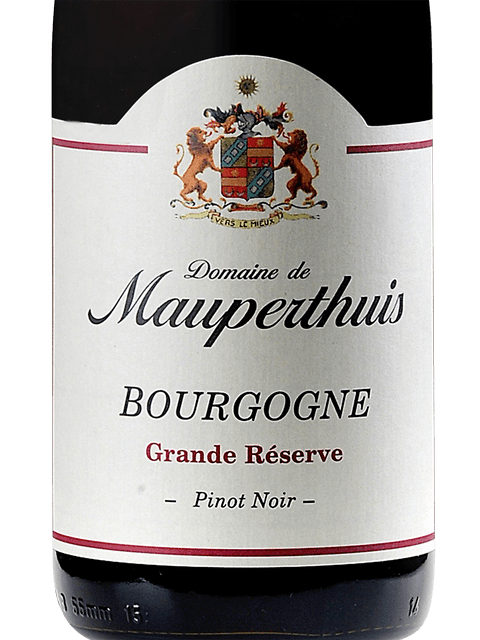 Domaine De Mauperthuis Grande Reserve Bourgogne Pinot Noir Vivino