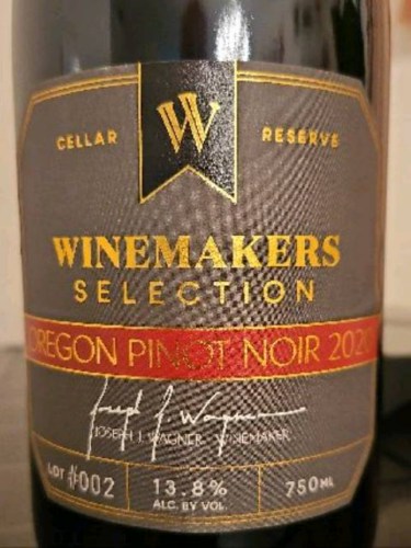 Joseph Wagner Cellar Reserve Winemakers Selection Oregon Pinot