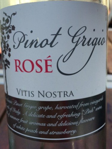 Vitis Nostra Pinot Grigio Rosé | Vivino English