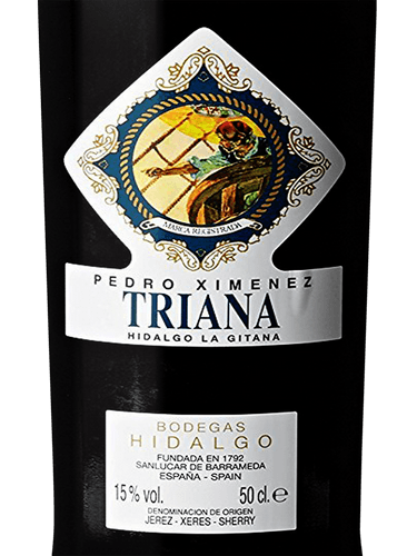Hidalgo (La Gitana) Triana Pedro Ximenez | Vivino English